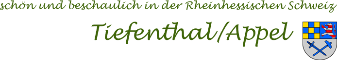 Tiefenthal  Rheinhessen Schön und beschaulich in der Rheinhessischen Schweiz